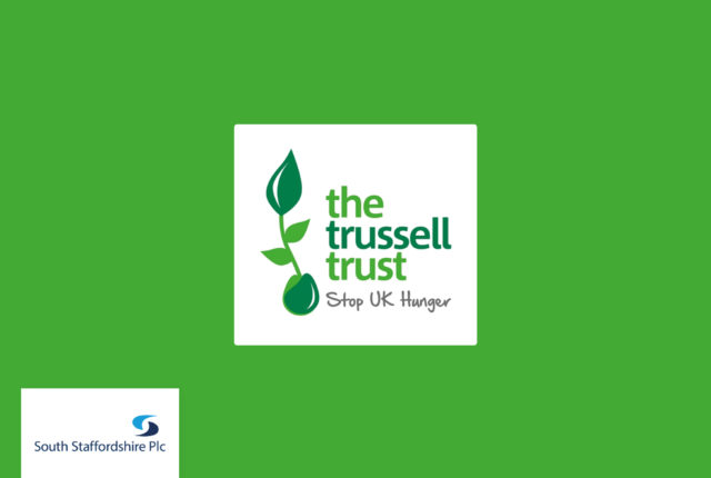 South Staffordshire Plc and The Trussell Trust logo