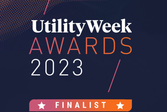 Utility Week Awards 2023 finalist badge