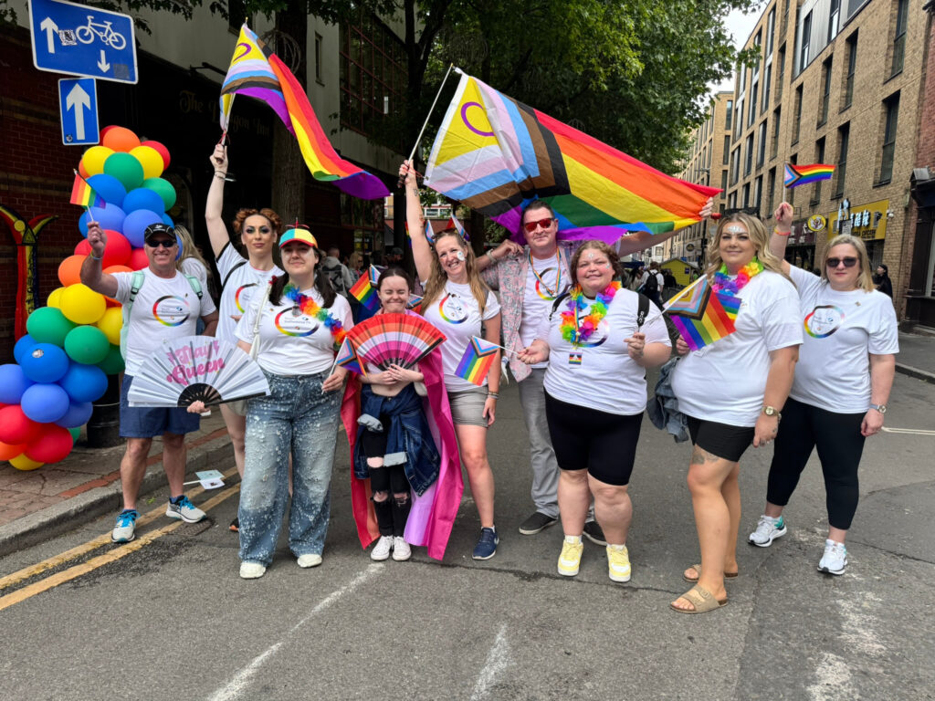 South Staffordshire Plc staff at Birmingham Pride