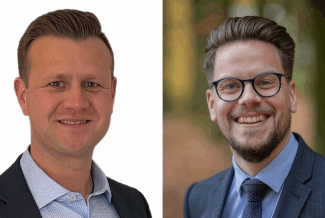 Shaun Down (left) and Alex Wilkes (right)