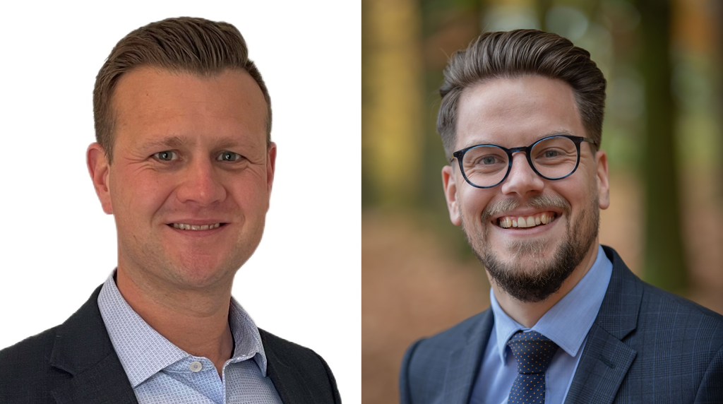 Shaun Down (left) and Alex Wilkes (right)
