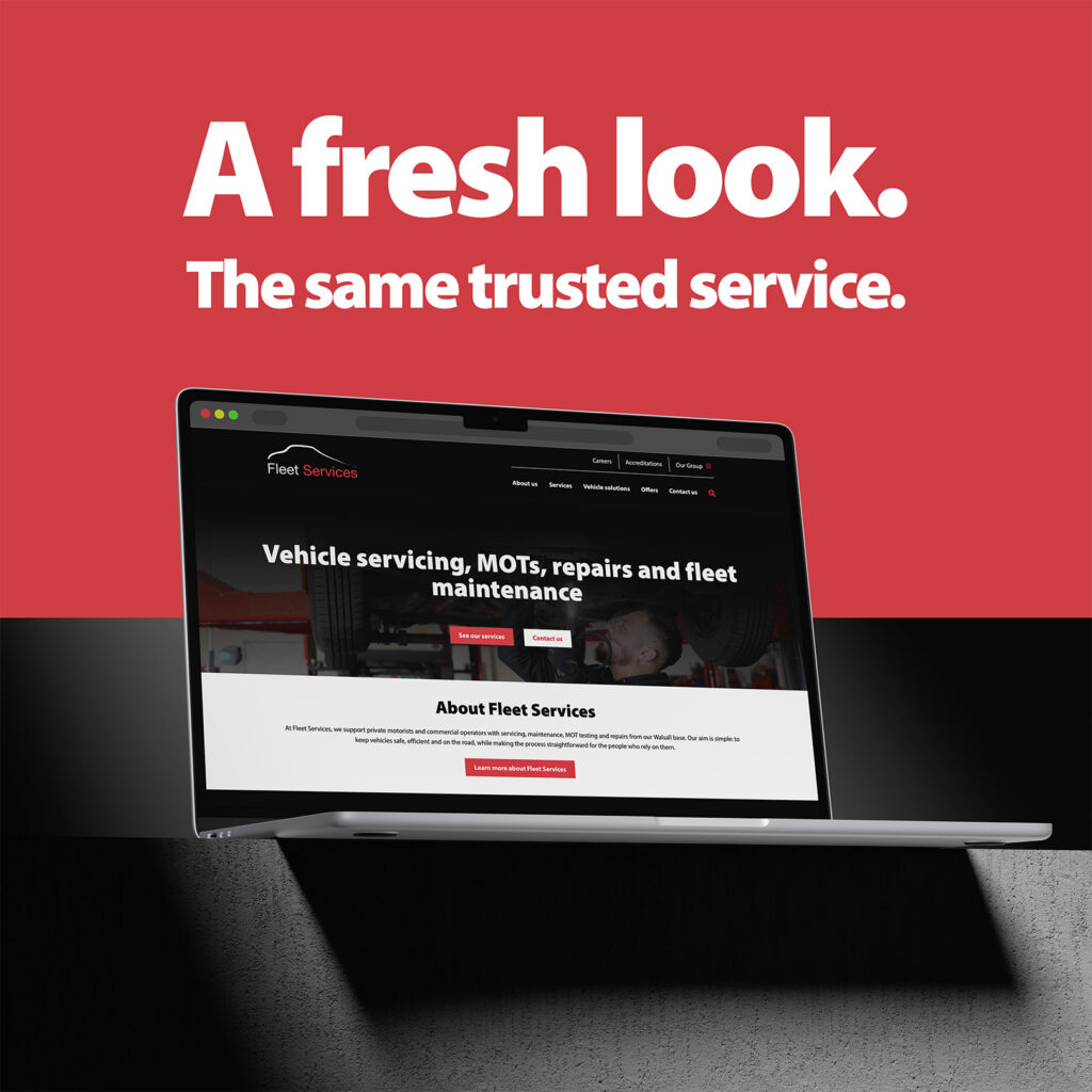 A fresh look. The same trusted service